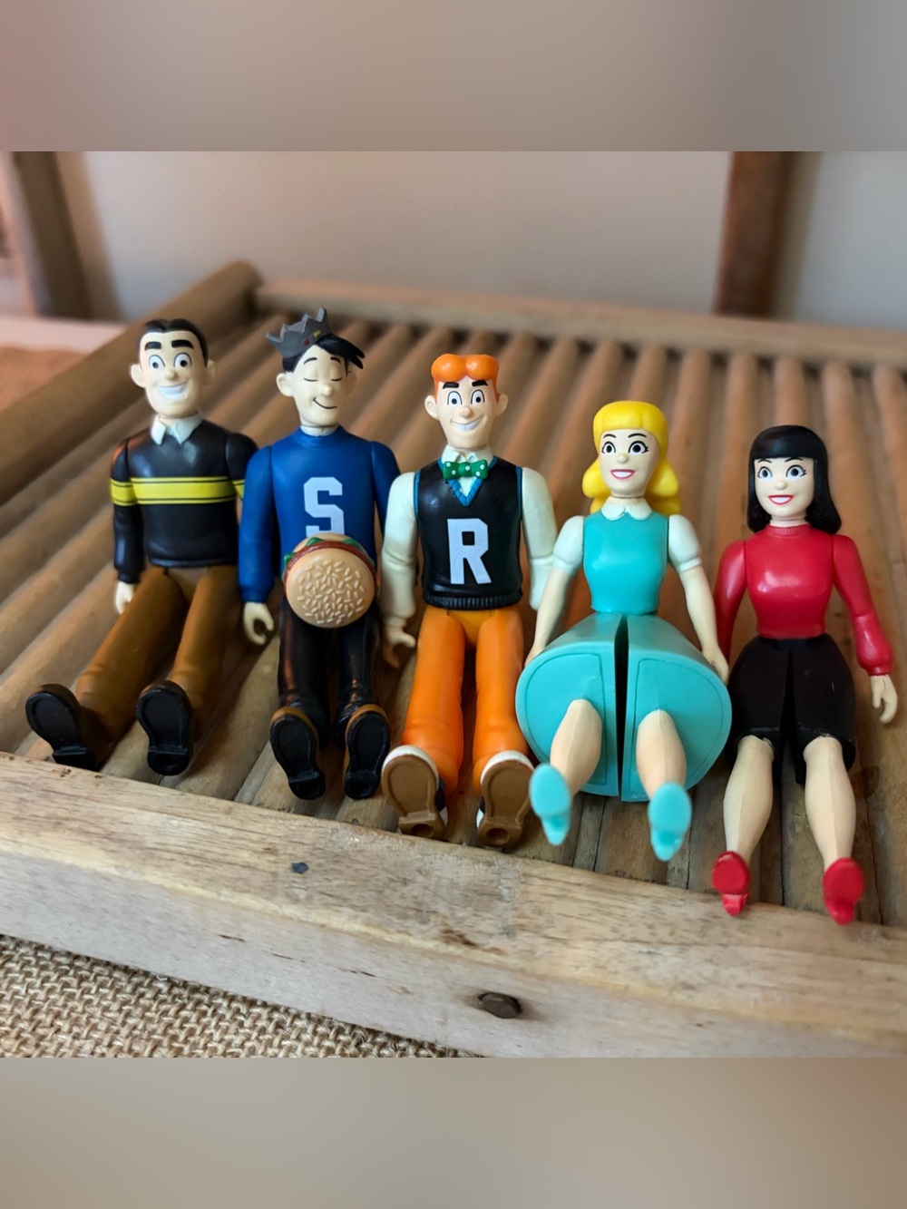 ReAction Archie Comics Figurine Collection❤️🍔🏈